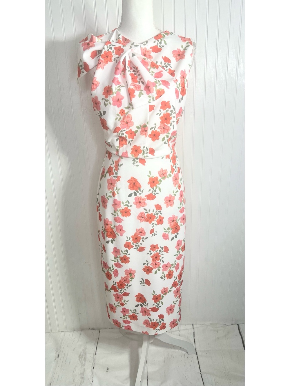 Alexia Admor Brigitta Tie Floral Dress